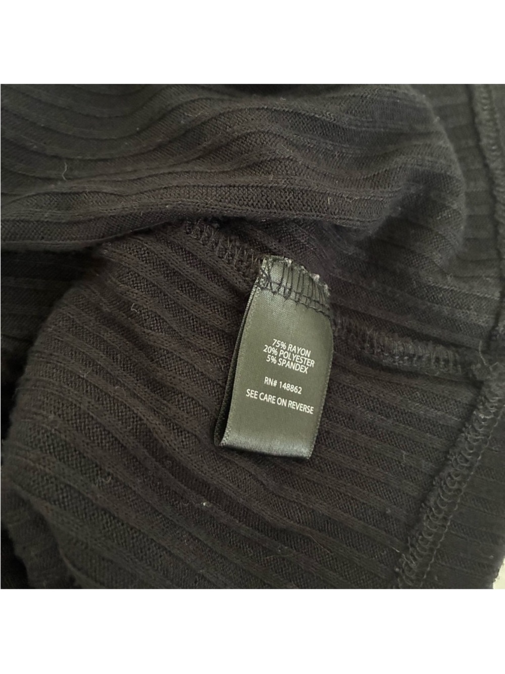 Torrid black knit top - Picture 6 of 7